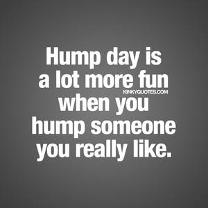 Adult Hump Day Fuck - Hump day is a lot more fun when you hump someone you really like. :