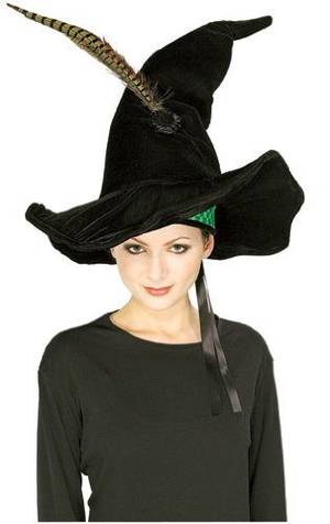 Mcgonagall Harry Potter Porn - Harry Potter McGonagall's Hat with Feather Rubie's Costume Co  http://www.amazon