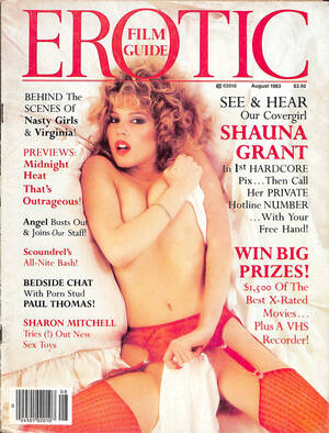 80s Explicit Porn Scans - The Story of the Birth of 'Erotic Film Guide' (1982/83): An Issue by Issue  Guide - The Rialto Report