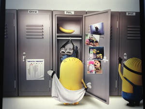 From Despicable Me Porn - Funny minions in the locker room - Despicable me