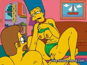 free swinger cartoons - Marge Simpson swinger sexwife - wankoz.com