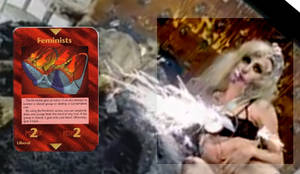 Bad Romance Lady Gaga - 1995 Illuminati card 1995 Illuminati card, 2011 Lady Gaga video Bad Romance