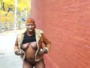 Ebony Homeless Porn - Fun amateur video captured on the streets features big bottomed ebony  homeless slut flashing - LuxureTV