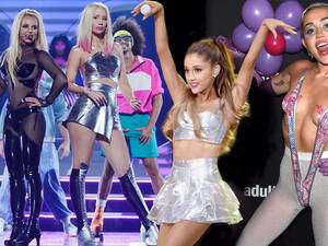 Ariana Grande Funny Porn - Why must pop stars like Miley Cyrus and Ariana Grande dress like porn  stars? - Amanda Killelea - Mirror Online