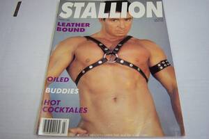 Leather Porn Magazine - Stallion Gay Adult Magazine \