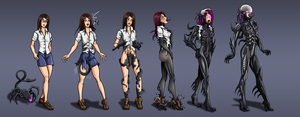 Female Alien Transformation Porn - Alien Heroine Transformation (commission) by ReMaker - Hentai Foundry