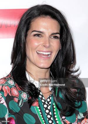 Angie Harmon Anal Porn - Actress Angie Harmon attends An Evening With Author Of \