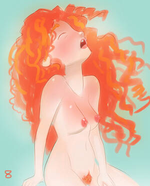 Disney Brave Pussy - Xbooru - 1girl brave brave (copyright) breasts curly hair disney female  female only lipstick merida messy hair nipples nude open mouth princess  merida pussy hair red hair solo storefront8 | 192112