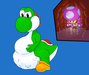 Green Toadette Porn - Yoshi and Toadette â€” Weasyl