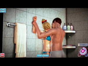 Fucking Shower Against The Wall - Blonde fucked against the wall in shower. - XNXX.COM
