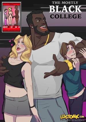 College Interracial Porn Comic - Lustomic- The Mostly Black College - Porn Cartoon Comics