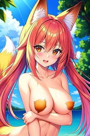 Naked Anime Fox Girl Porn - Naked fox girl by firewolfrebel on DeviantArt