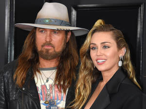 Billy Ray Cyrus Pornhub - Miley Cyrus Compares Her and Billy Ray Cyrus' Relationships to Fame