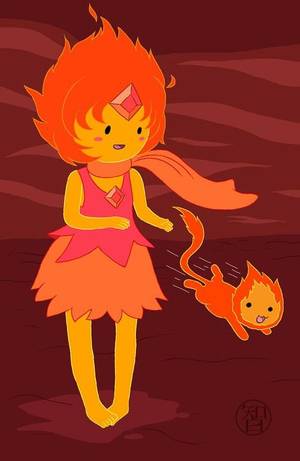 Beemo Adventure Time Porn - Young Flame Princess... Adventure Time ...