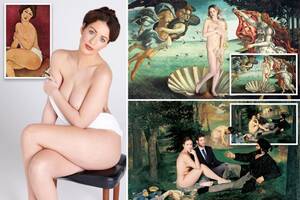 famous classic nude - Are classic nudes just soft porn for the elite? We recreate famous ones â€“  The US Sun | The US Sun