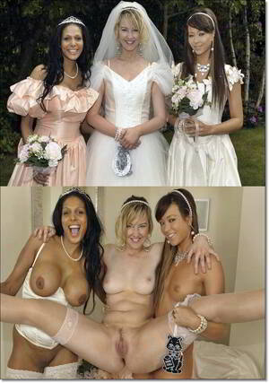 Bride Bridesmaid - Bride and bridesmaids Porn Pic - EPORNER
