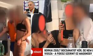 drunk russian orgy - Video footage emerges of an orgy aboard a yacht involving Hungary PM Viktor  Orban's political ally | Daily Mail Online