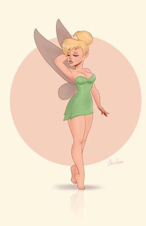 Anime Tinkerbell Feet Porn - Tinkerbell PinUp by Chris Harper