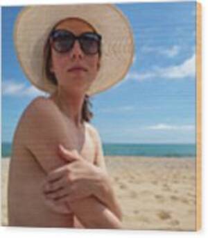 beach girls naked webcam - Young Girl On Nude Beach In Spain Metal Print by Cavan Images - Fine Art  America