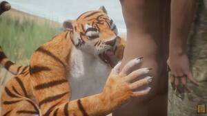 cartoon tiger sex - Wild Life / Tiger Furry Girl Catch Its Prey - xxx Mobile Porno Videos &  Movies - iPornTV.Net