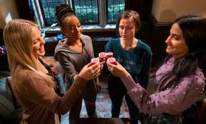 Drunk College Sex - The Sex Lives of College Girls review â€“ Mindy Kaling's uneven comedy has  promise | Television | The Guardian