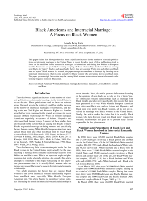 Ebony Interracial Forced - PDF) Black Americans and Interracial Marriage: A Focus on Black Women