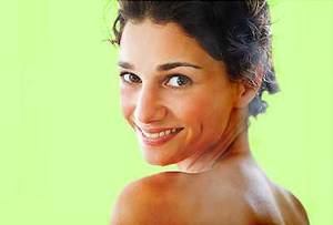 Acne Facial Porn - Natural Brunette Woman