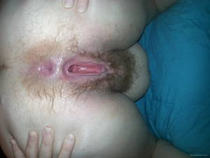 hairy bbw gaping - Happy BBW Doesn't Mind Spreading Her Hairy Pussy