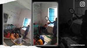 Indian School Sex - Bihar student fans teacher as she sleeps in class, video sparks outrage  online | Trending News - The Indian Express
