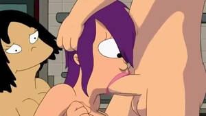Futurama Amy Porn From Behind - Fry fucks Amy and Leela - SuperPorn