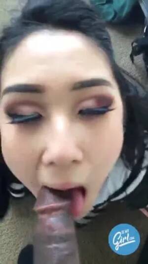 asian girl sucking black dick - Eva Yi 2 - ManyVids - Asian Sucking Black Dick POV Porn - CamStreams.tv