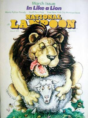 Monty Python Porn Parody - National Lampoon #72 - March 1976: P.J. O.Rourke: Amazon.com: Books