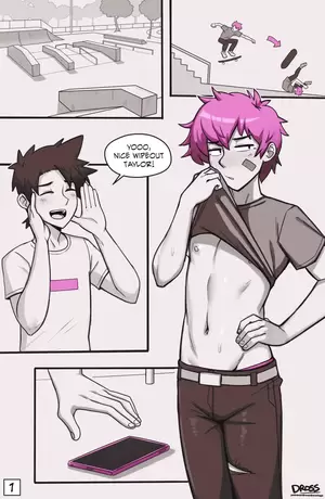 Gay Porn Comic Porn - Yaoi porn comics Skater Boi â€“ See you later boy! Part 2. Updated. New pages  added!