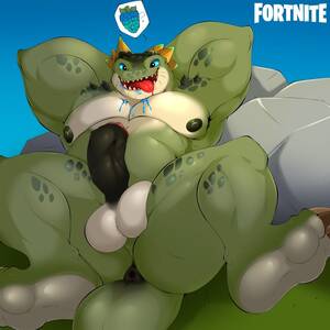 Furry Porn Butthole - Rule 34 - armpits arms behind back arms up ass balls butthole cock dick  feet fortnite furry gay klombo (fortnite) nipples pecs spit tongue tongue  out | 5759262