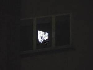 home sex watching - Neighbour watching porn