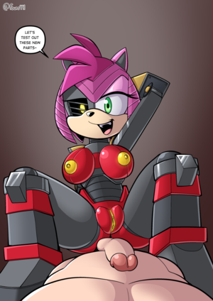 Amy Rose Rule 34 Porn - Rule 34 - amy rose anthro breasts cybernetics cyborg eulipotyphlan female  female on top first porn of character fours (artist) genitals hedgehog hi  res human human on anthro interspecies machine male male/female
