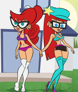 johnny test lesbian porn party - Lesbian sisters Susan and Mary