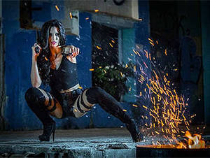 Horror Porn Resident Evil - Porn parody Resident Evil with Alexa Tomas