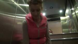 German Elevator Porn - Public: hot german girl pees in elevator - ThisVid.com