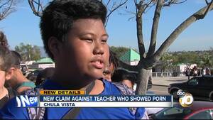 Middle School Porn - Student describes teacher showing porn to class