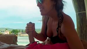 jamaican topless beach - PUBLIC Beach Cabana CUMSHOT on Vacation in Jamaica - Pornhub.com