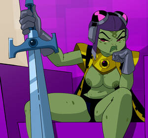 Ben 10 Porn Frogs - Rule 34 - 1girls alien alien girl attea ben 10 ben 10 omniverse big breasts  black panties breast grab cape cartoon network coolerinker female female  only frog girl frown gloves green hair