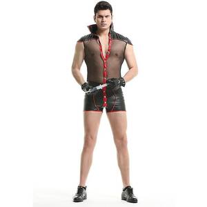 Male Costume Porn - Men Mesh see-through Porn Costume Sexy Role play Sailor Lingerie Set Male  Gay Nightclub Rave Outfit Erotic Devil Cosplay Uniform | Fruugo BE