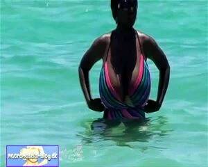 big black boobs beach - Watch the biggest tits on the beach - Black, Busty, Beach Porn - SpankBang