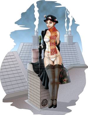 Mary Poppins Disney Hentai Porn - 100 Pieces of Crazy Disney Art in Traditional Disney Style