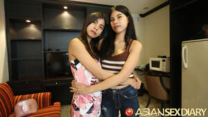 asian twins videos - Asian TWINS THREESOME PORN Video - AsianSexDiary â„¢ OFFICIAL