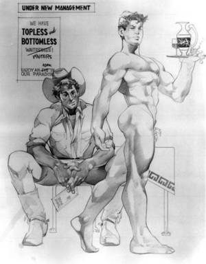 Gay Porn Art Drawings - Harry Bush art Â· Gay Art