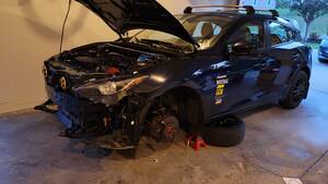 black coupe ls homemade swapping porn - Supercharging my Mazda3... Pt.2 : r/mazda3