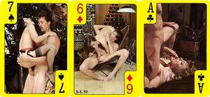asian vintage porn playing cards - 