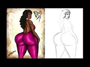 big butt black art - Big ass Ebony Artwork - XNXX.COM
